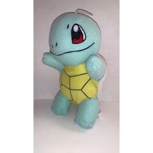 Pokemon Squirtle Plush 8" Toy Factory 2017 With String